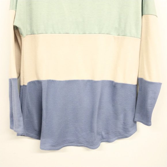 Pop Kiss Color Block Long Sleeve Sweater - Size M - Picture 4 of 11